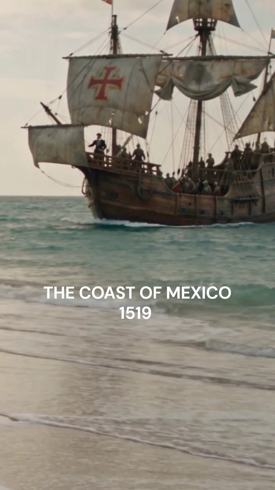 MEXICO, 1519 — Frames from the film 1